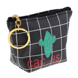 PU Leather Coin Purse Change Pouch Zipper Coin Holder Mini Wallet Bags 02