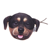 Creative Funny Lifelike Animals 3D Printed Dog Coin Purse Card Bag Wallet 05