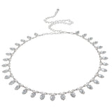Maxbell Fashion Women Belly Dance Waist Chain Belt Bridal Waistband Wedding Party