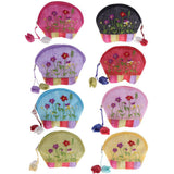 Maxbell Cute Lovely Canvas Change Purse Rianbow Color Lady Zip Wallet Shell Shape - Aladdin Shoppers