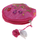 Maxbell Cute Lovely Canvas Change Purse Rianbow Color Lady Zip Wallet Shell Shape - Aladdin Shoppers