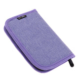 Unisex Travel Passport Holder Wallet Organizer Cover Card Bags Light Purple