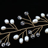 Maxbell One Set Bridal Hand Chain Hair Band Eardrop Wedding Party Accessories - Aladdin Shoppers