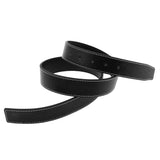 Mens Business Belt Strap Waistband without Buckle Belts Replacement Black