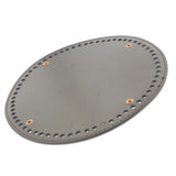 64 Holes Round Nail PU LeatherBag Bottom Cushion Pad for DIY Bags Light coffee