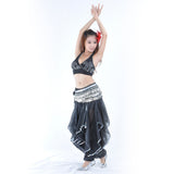 Womens Belly Dance Harem Pants Tribal Baggy Arabic Halloween Pants Costumes Black