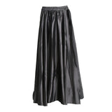 Belly Dance Skirt Tribal Two Side Slit Skirt (no Belt) Balck