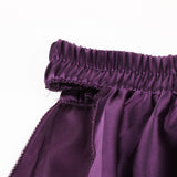 Belly Dance Skirt Tribal Two Side Slit Skirt (no Belt) Purple