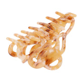 Women Hair Claw Clamps Clips Grips Styling Tool Hair Accessories Beige