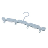 Maxbell Foldable Clothes Hanger Portable Travel Coat Drying Rack with 4 Clips Blue - Aladdin Shoppers