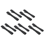 10x Black Acrylic Duckbill Clip Hair Clips Claws Styling Accessories Bow