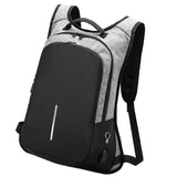 Maxbell Anti theft Laptop Backpack with USB Charging Port School Travel Bag Gray - Aladdin Shoppers