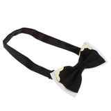 Multicolor Gentlemen's Tuxedo Bow Tie Bowtie Necktie for Men Black