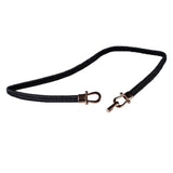 Maxbell Retro Fold Elastic Waist Belt Stretchy Cinch Belt PU Leather Waistband Black - Aladdin Shoppers