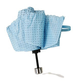 Womens Manual Ultra Light Compact Folding Anti-UV Pocket Umbrella Blue