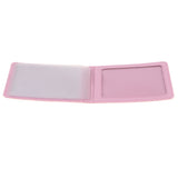 Unisex Slim Waterproof Leather Wallet Credit Card Holder Case Sleeve Pink