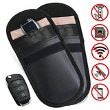 Maxbell Signal Shielding Blocker Bag Key Fob Blocking Pouch Anti Hacking Security Black - Aladdin Shoppers