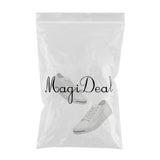 Maxbell Mens Canvas Shoes Sneakers Low Cut Lace Up Casual Walking Shoes Flats 42 White - Aladdin Shoppers