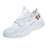 Maxbell White Lightweight Breathable Mesh Sneakers Casual Sports Shoes EUR 44 US 10