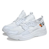 Maxbell White Lightweight Breathable Mesh Sneakers Casual Sports Shoes EUR 44 US 10 - Aladdin Shoppers