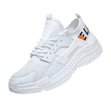 Maxbell White Lightweight Breathable Mesh Sneakers Casual Sports Shoes EUR 44 US 10 - Aladdin Shoppers