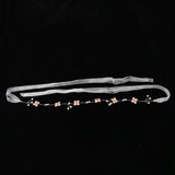 Maxbell Retro Bridal Hair Band Flower Pearls Wedding Party Goddess Headband Silver - Aladdin Shoppers