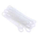 Maxbell 20Pcs Clear Non-Slip Silicone Clothes Hanger Grips Clothing Hanger Strips S - Aladdin Shoppers