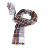 Maxbell Women's Long Plaid Scarves Air Conditioning Shawl Wrap Imitation Cashmere 03 - Aladdin Shoppers