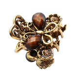 Women Mini Butterfly Hair Claw Clip Hair Accessories Headwear Jewelry Brown