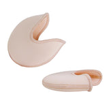 Pair of Silicone Gel Ballet Dance Pointe Shoes Pads Soft Toe Cap Protector S