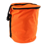 Maxbell Round Bucket Bag Sports Basket Sports Tennis Balls Storage Handbag Orange