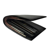Maxbell Men's Leather RFID Blocking Wallet Slim Purse Credit Card Coins Holder Black