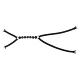 Maxbell Adjustable Cross Lace Brassiere Bra Strap Women Underwear Black plum blossom - Aladdin Shoppers