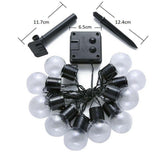 Maxbell Solar Power 10 LEDs Small Round Balls String Lights Fairy Light Festival Colorful