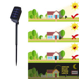 Maxbell Solar Power 10 LEDs Small Round Balls String Lights Fairy Light Festival Colorful