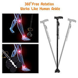 Maxbell LED Folding Walking Cane Lightweight Adjustable Stick for Women Men - Aladdin Shoppers