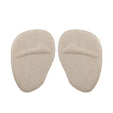 2 Pairs Gel Forefoot Blister Insoles Pads High Heel Grips Inserts Skin Color