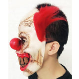 Maxbell Creepy Halloween Clown Mask Horrible Festival Props Full Face Scary Mask