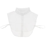 Women False Collar Fake Half Shirt Blouse Detachable Bib White shirt type