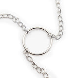 Maxbell Women Nipple Breast Clamps Metal Chain Clips Adults Flirt Silver with bells