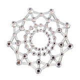 Maxbell Fun Sexy Crystal Rhinestone Nipple Pasties Breast Sticker Sex Products White