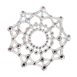Maxbell Fun Sexy Crystal Rhinestone Nipple Pasties Breast Sticker Sex Products White