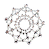Maxbell Fun Sexy Crystal Rhinestone Nipple Pasties Breast Sticker Sex Products White