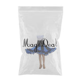 Max Flamenco Ballroom Waltz Dance Big Swing Skirt Tulle Modern Costume Royalblue