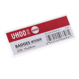 Maxbell Magnetic Name Badges, Employee Personized Name Tags, ID Badges with Magnet