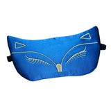 Pure Mulberry Silk Sleep Eye Mask Shade Double-Side Blue