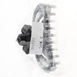 Max 2Pcs Women's Large Flower Hair Claw Clip Strong Hold Hair Claw Clamps Gray