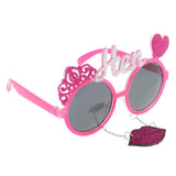 Maxbell Glitter Novelty Party Sunglasses Funny Eye Glasses Costumes Photo Props Lip
