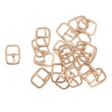 Single Prong Belt Buckle Center Bar Buckles Pin Purse DIY Accessories Gold