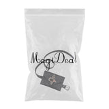 Max Womens PU Leather Belt Fanny Pack with Removable Waist Pouch Black